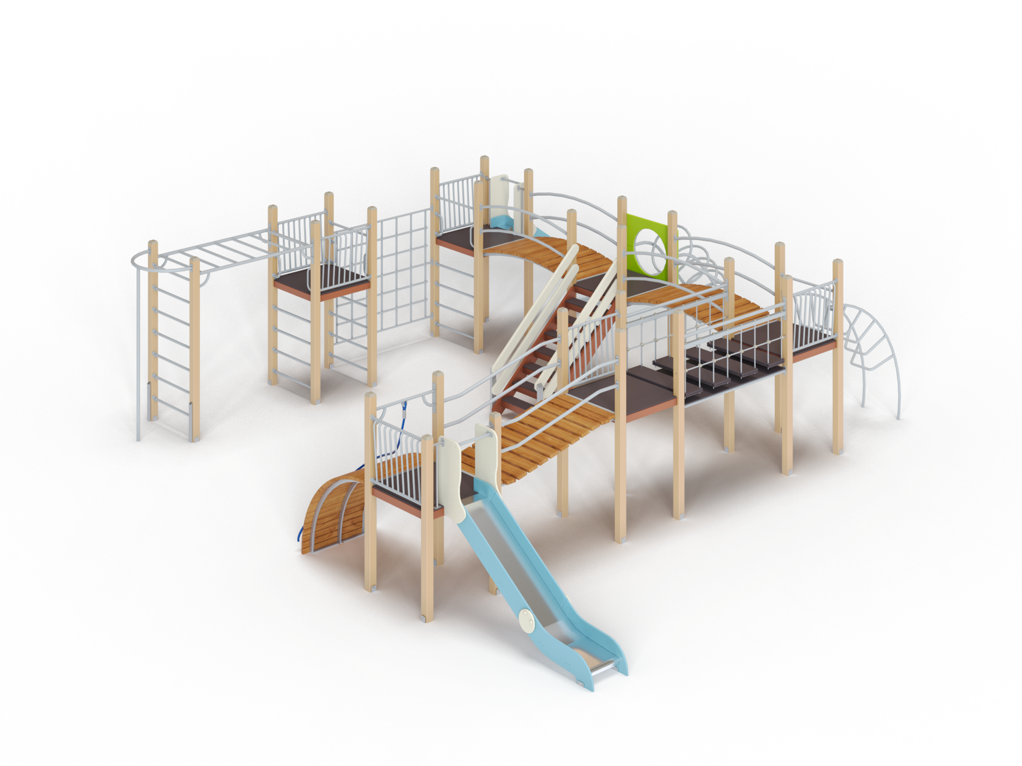 ДИК 5.01-ДПК Детский игровой комплекс Н=1200, 1500