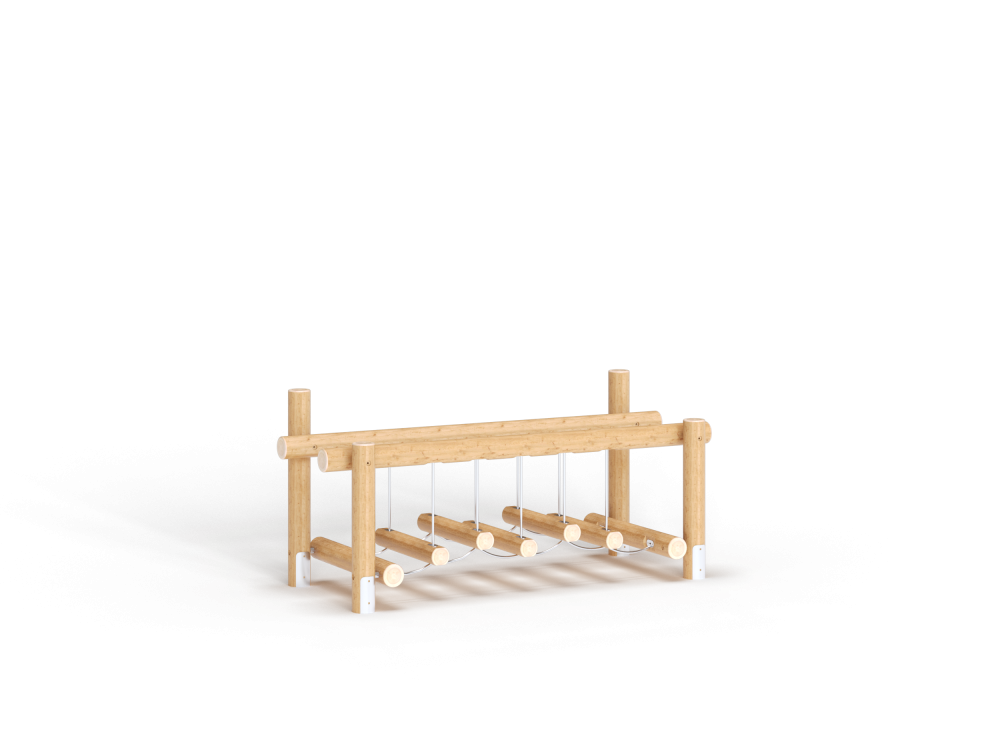 ДП 3.10-КВ02 Подвесной мостик на бревнах