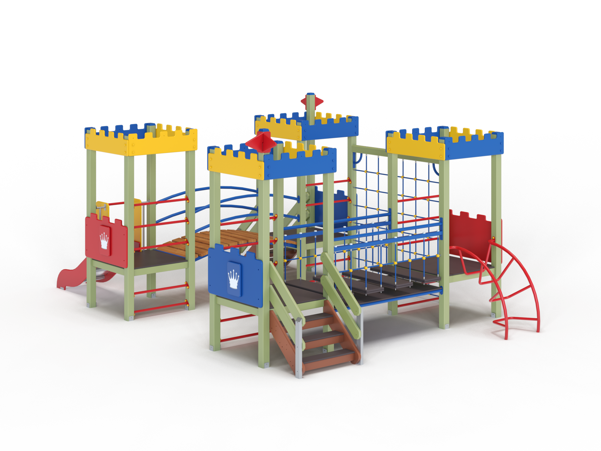 ДИК 4.05-ДЕРЕВО Детский игровой комплекс Н=700 мм