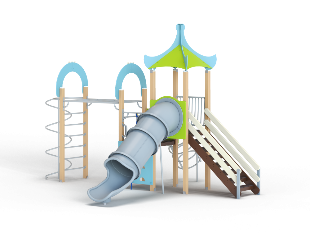 ДИК 1.253-ДПК Детский игровой комплекс Н=1500