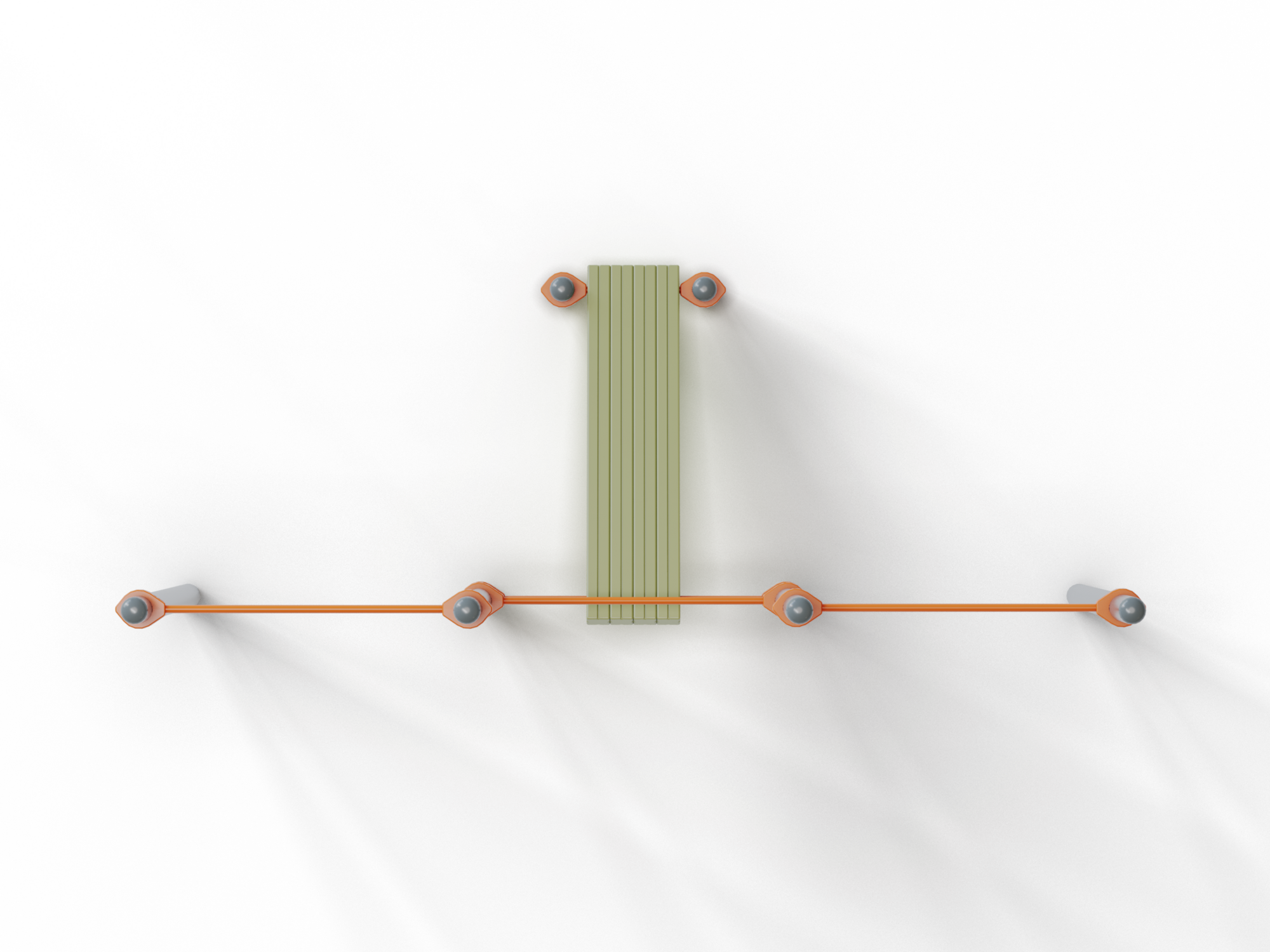 СО 7.19 Лавочка для пресса и перекладины