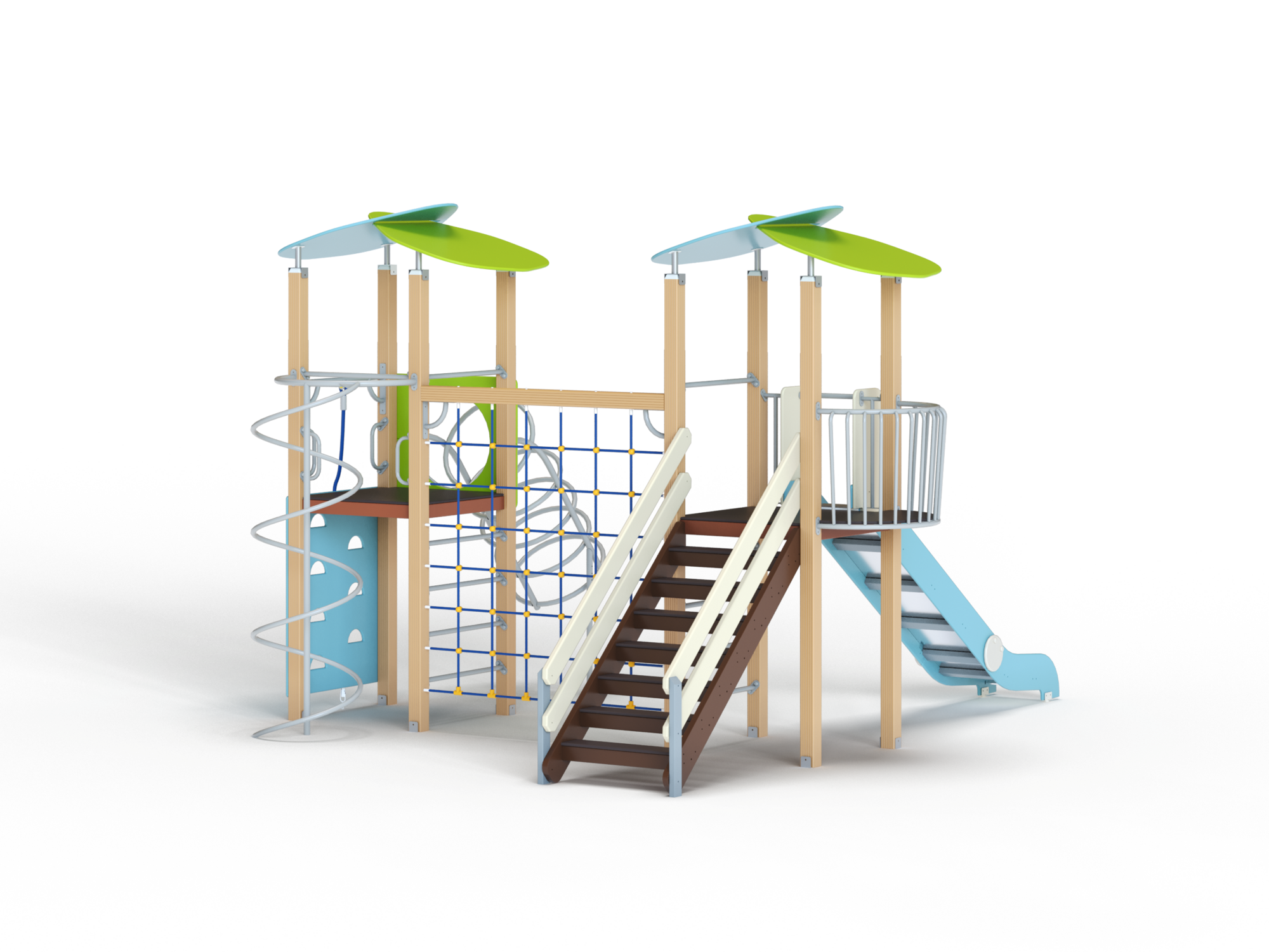 ДИК 2.104-ДПК Детский игровой комплекс Н=1500 мм