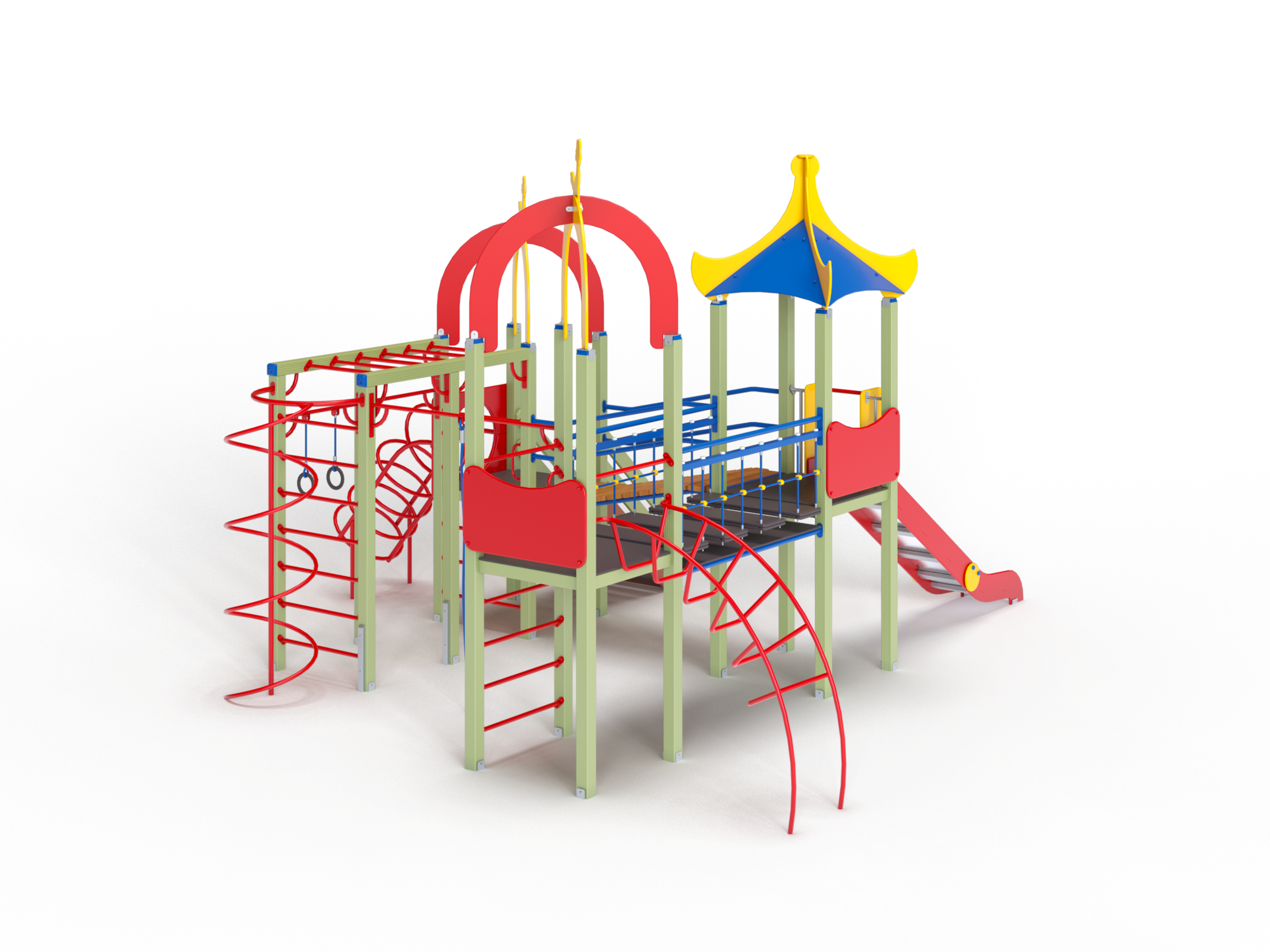 ДИК 3.213-ДЕРЕВО Детский игровой комплекс Н=1500 мм