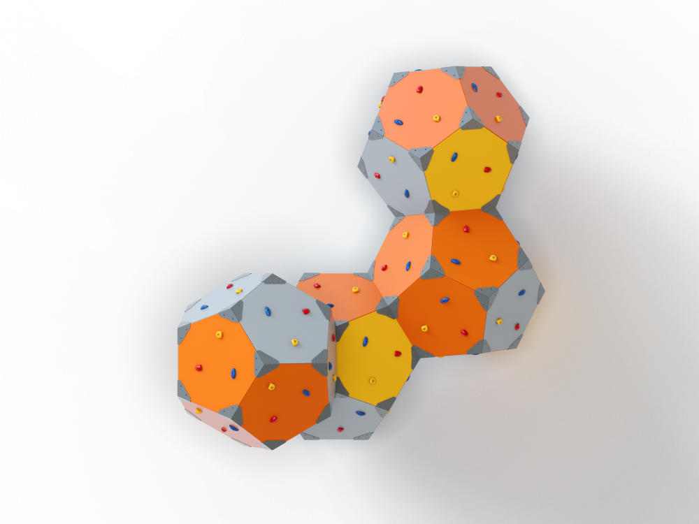 УК 7.871 Пятиугольники 4 шт с камнями из фанеры