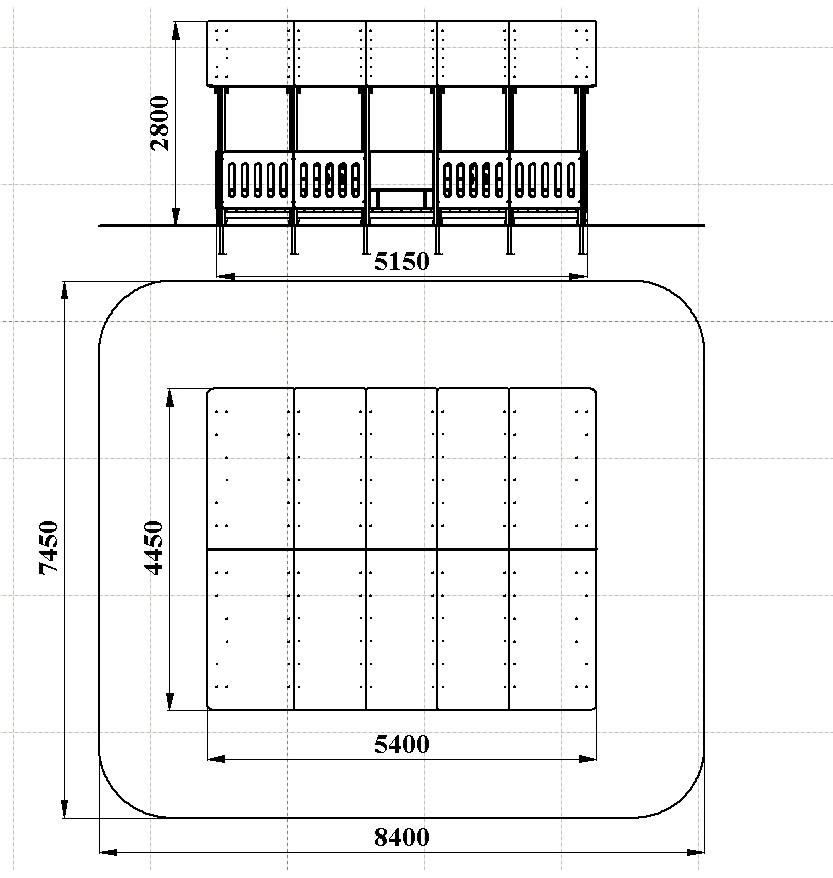 МФ 5.192-ДЕРЕВО Веранда деревянная 5х4