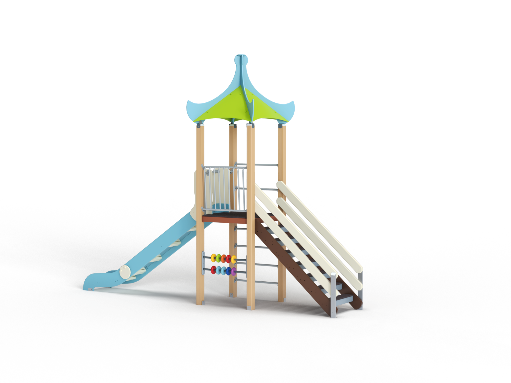 ДИК 1.013-ДПК Детский игровой комплекс  Н=1500