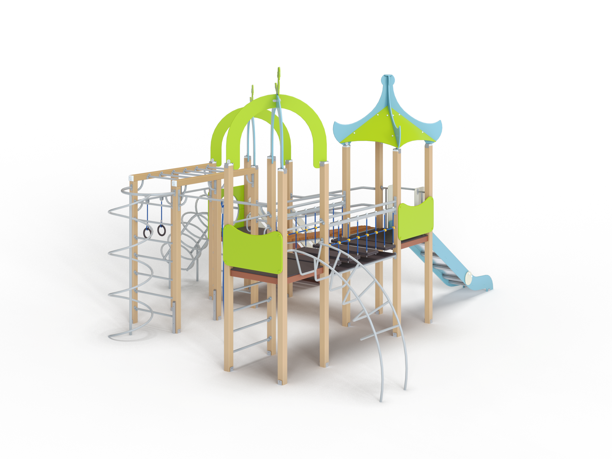 ДИК 3.213-ДПК Детский игровой комплекс Н=1500 мм