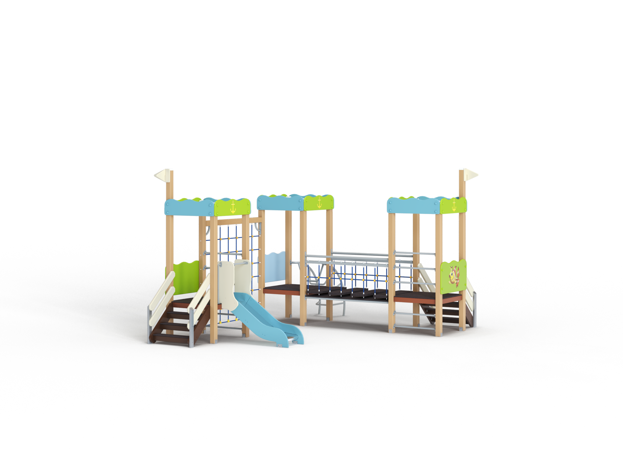 ДИК 3.12-ДПК Детский игровой комплекс Н=700 мм