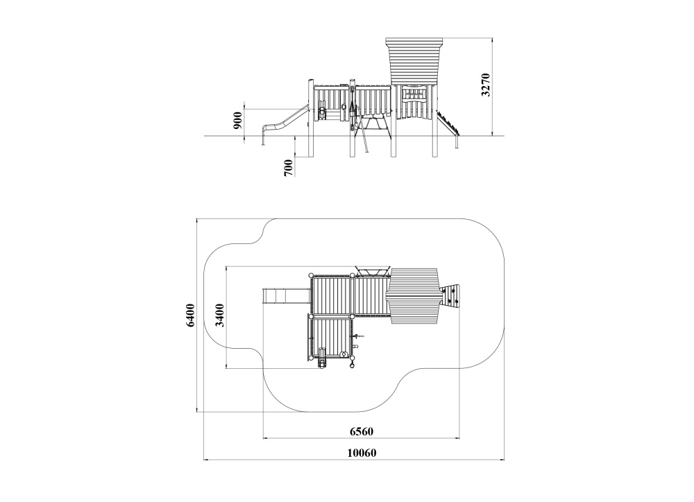 ДП 4.196-КВ01 Комплекс с горкой