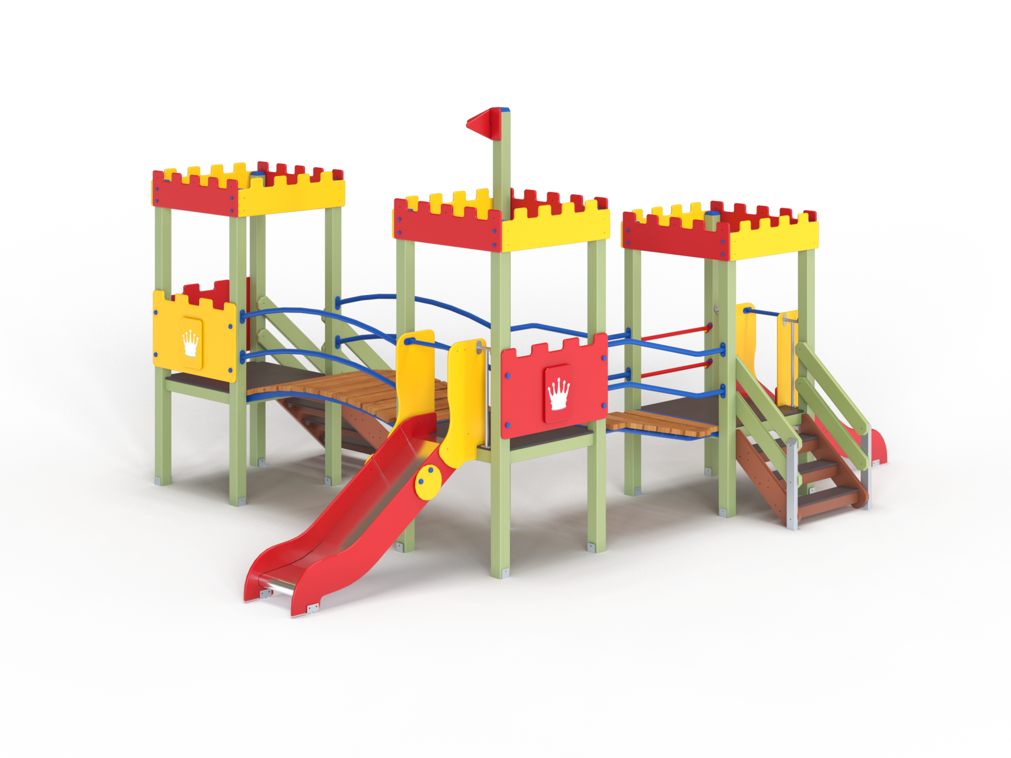 ДИК 3.175-ДЕРЕВО Детский игровой комплекс Н=900 мм, Н=700 мм