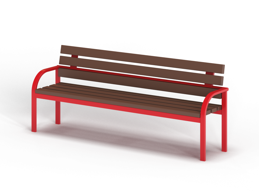 МФ 1.10 Лавочка со спинкой