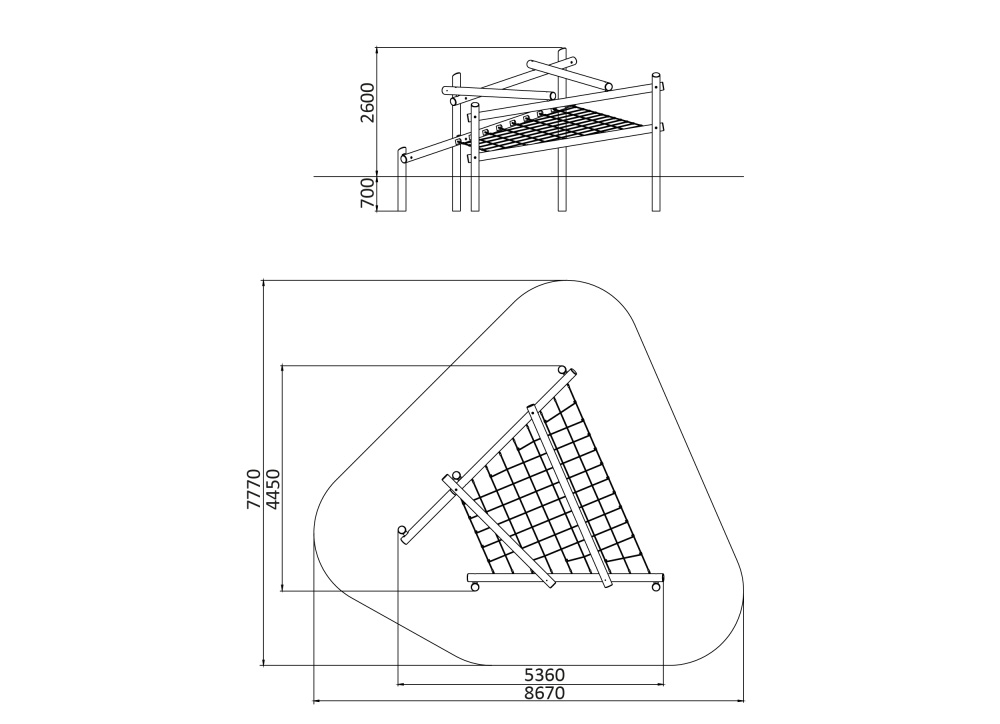 ДП 3.196-К Комплекс на бревнах