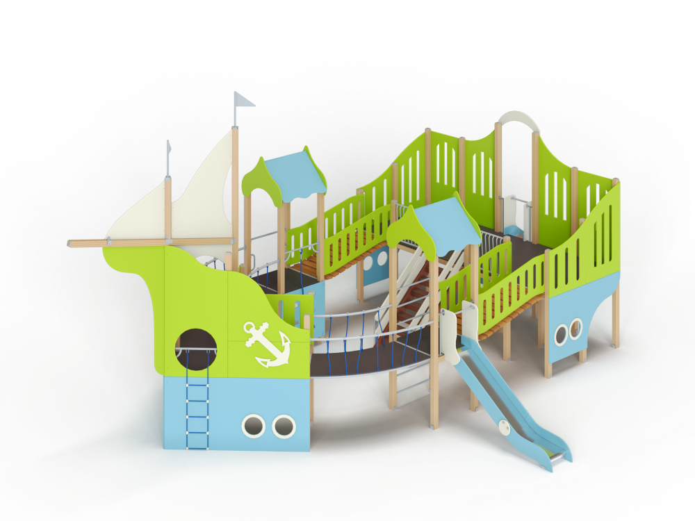 ДИК 7.082-ДЕРЕВО Детский игровой комплекс Н=1200 мм, 1500 мм