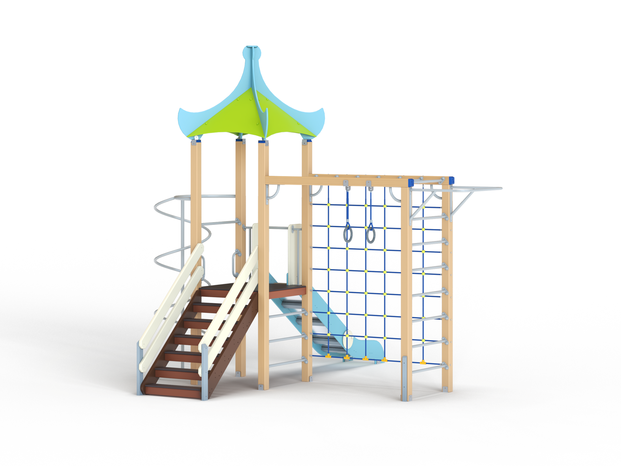 ДИК 1.031-ДПК Детский игровой комплекс Н=1200 