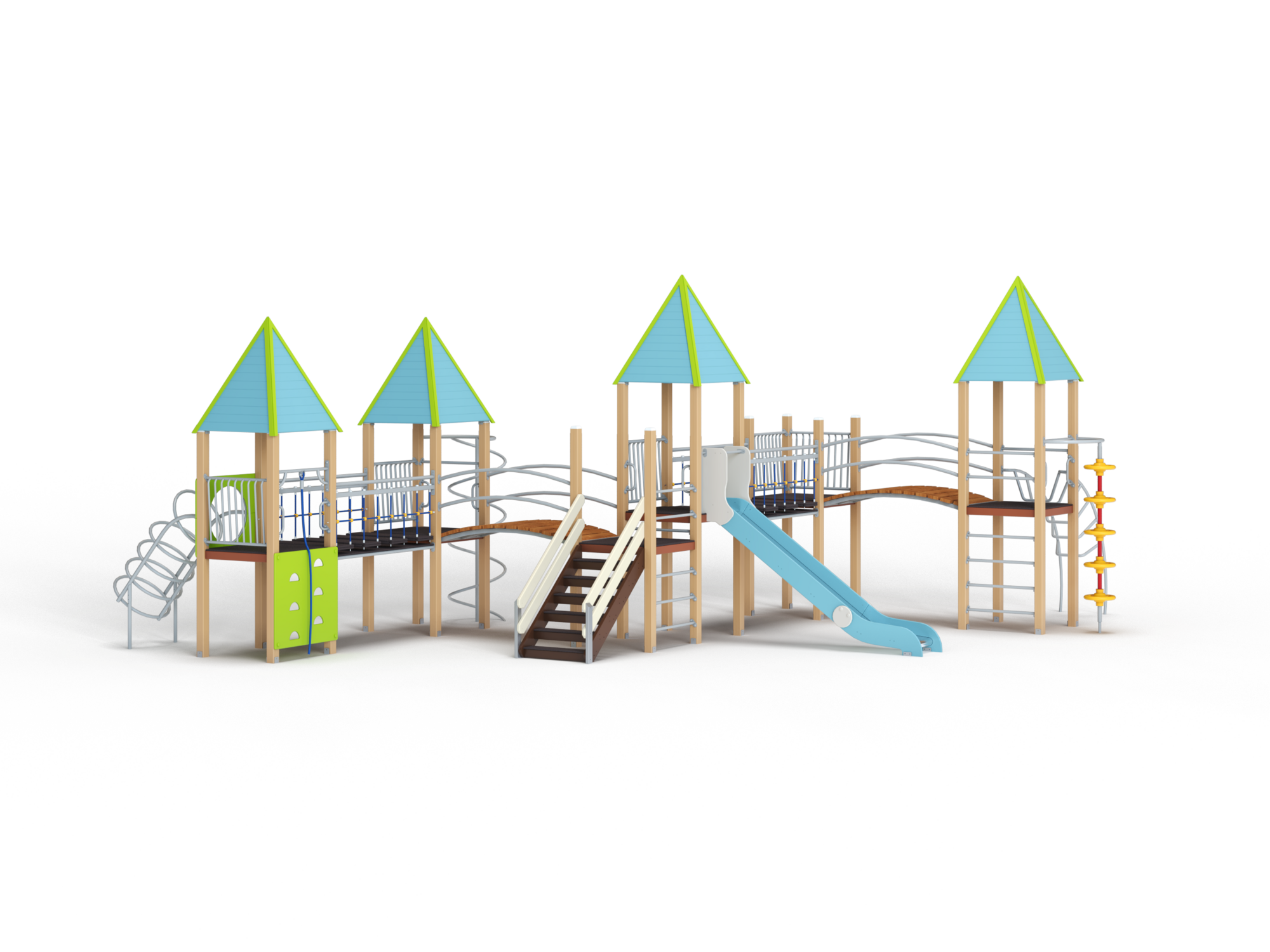 ДИК 4.16-ДПК Детский игровой комплекс Н=1500 мм