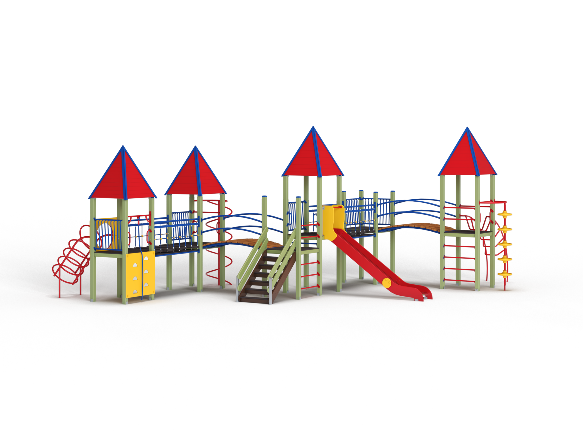 ДИК 4.16-ДЕРЕВО Детский игровой комплекс Н=1500 мм