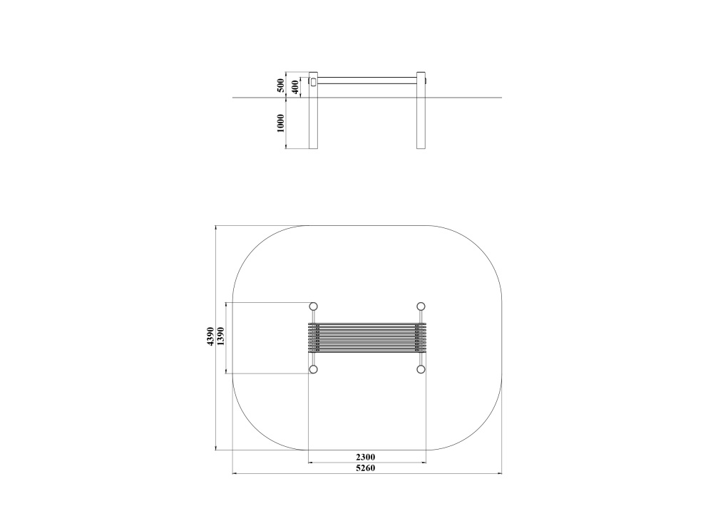 ДП 7.385-К Комплекс универсальный на бревнах