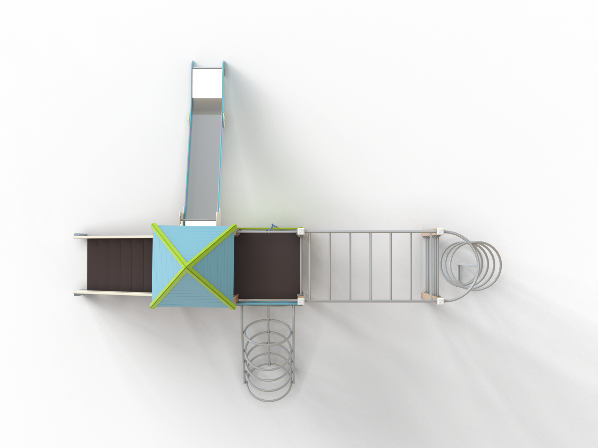 ДИК 1.252-ДПК Детский игровой комплекс Н=1500