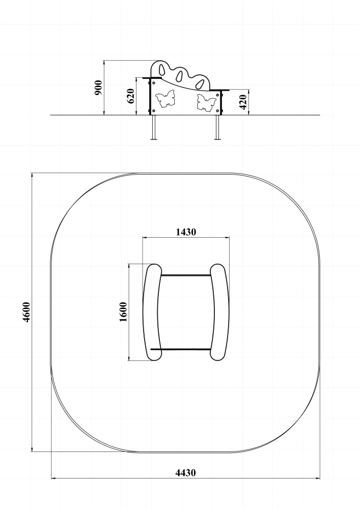 МФ 3.031-ДПК Песочница Солнечная полянка