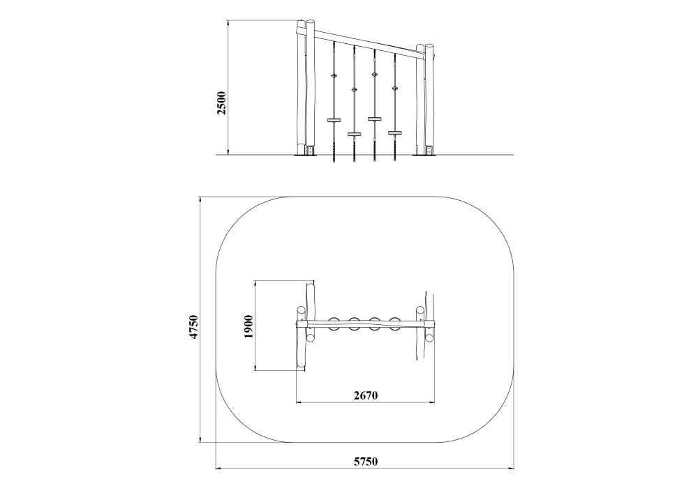 ДП 3.158 Комплекс диски 2 на бревнах