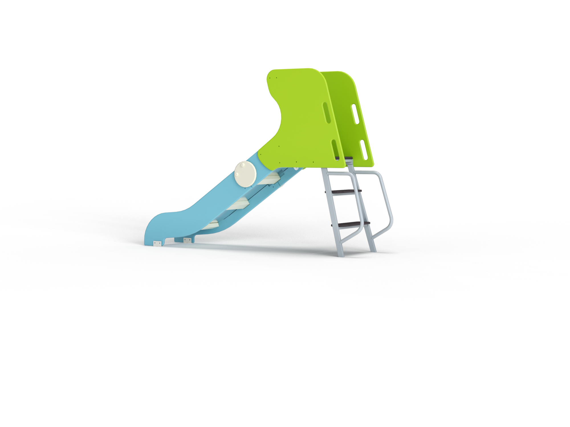 ДИО 5.031 Горка с металлическими перилами H=900