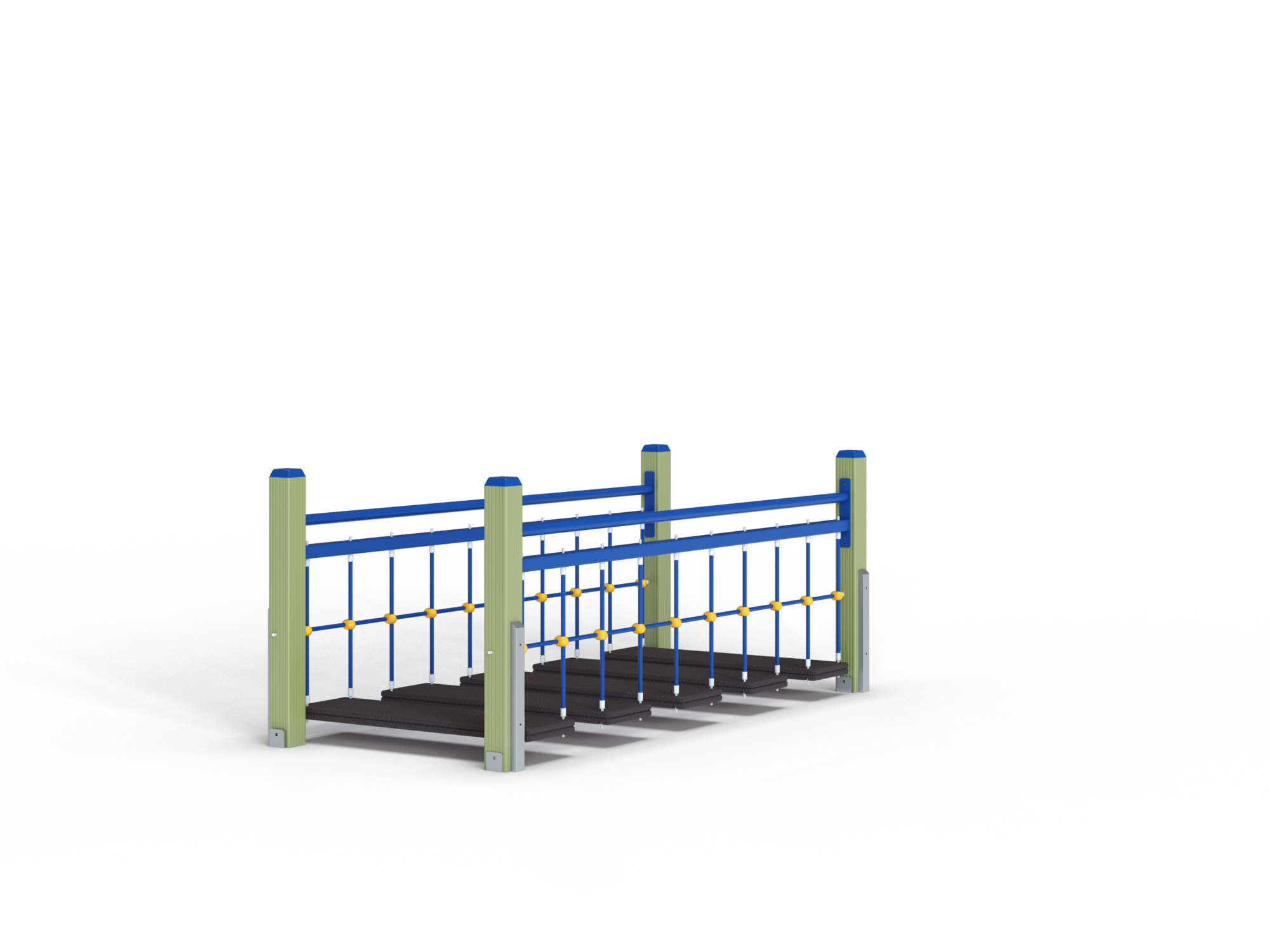 СО 3.10 Подвесной мостик на столбах