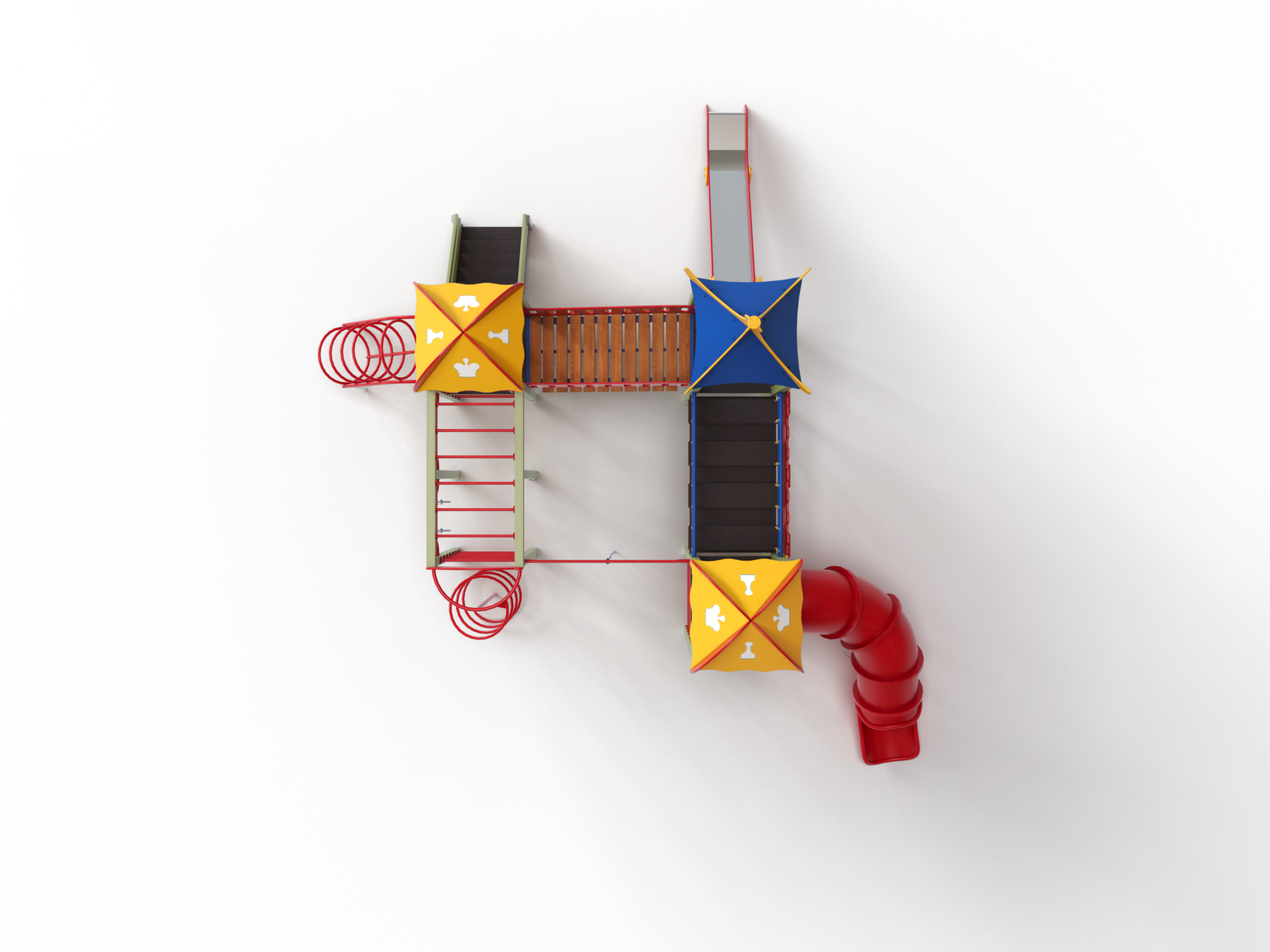 ДИК 3.217-ДЕРЕВО Детский игровой комплекс Н=1500 мм