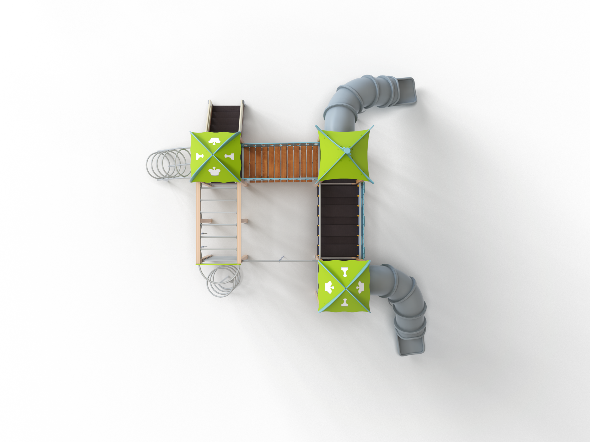 ДИК 3.216-ДПК Детский игровой комплекс Н=1500 мм