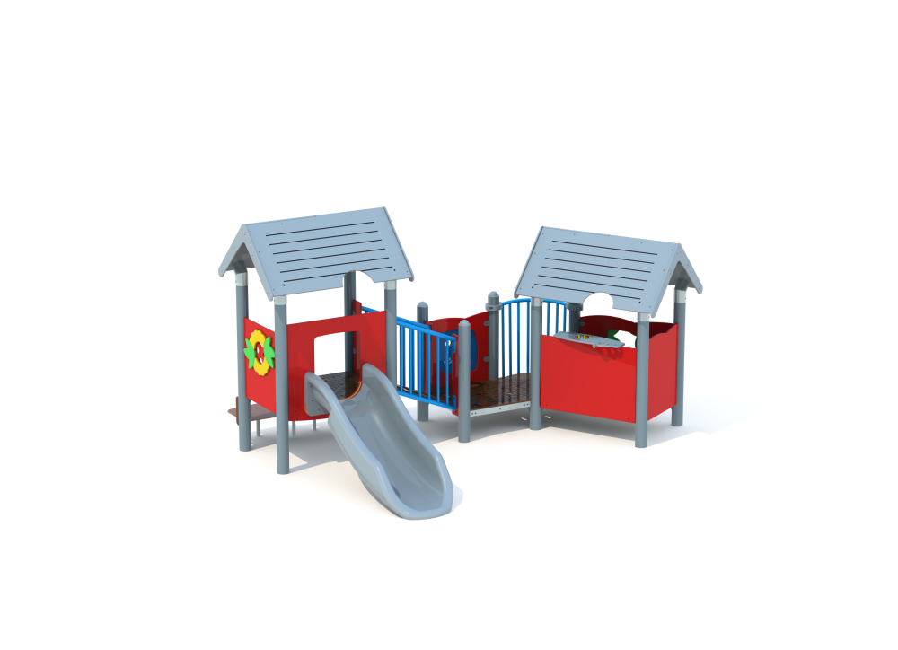 УК 7.403-В02 Две башни с мостами