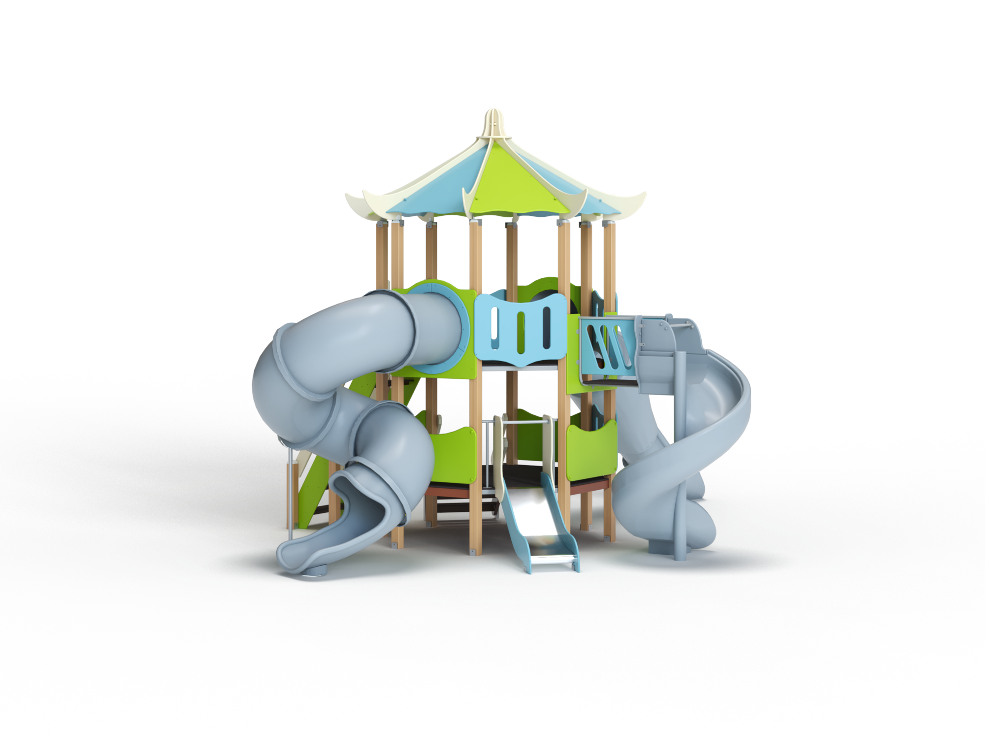 ДИК 9.155-ДПК Детский игровой комплекс Н=700 мм, 2000 мм