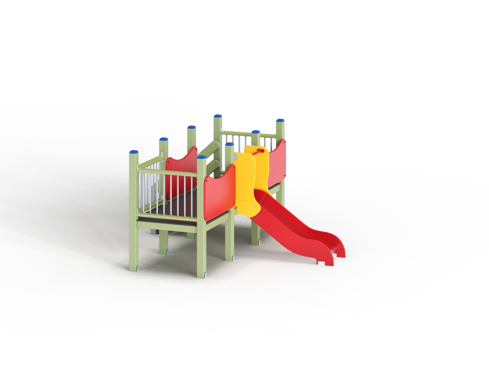 ДИО 5.023-ДЕРЕВО Закрытый манеж с горкой Н=700