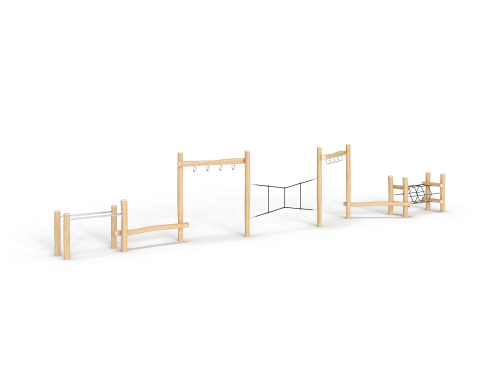 ДП 3.20 Комплекс для лазания на бревнах