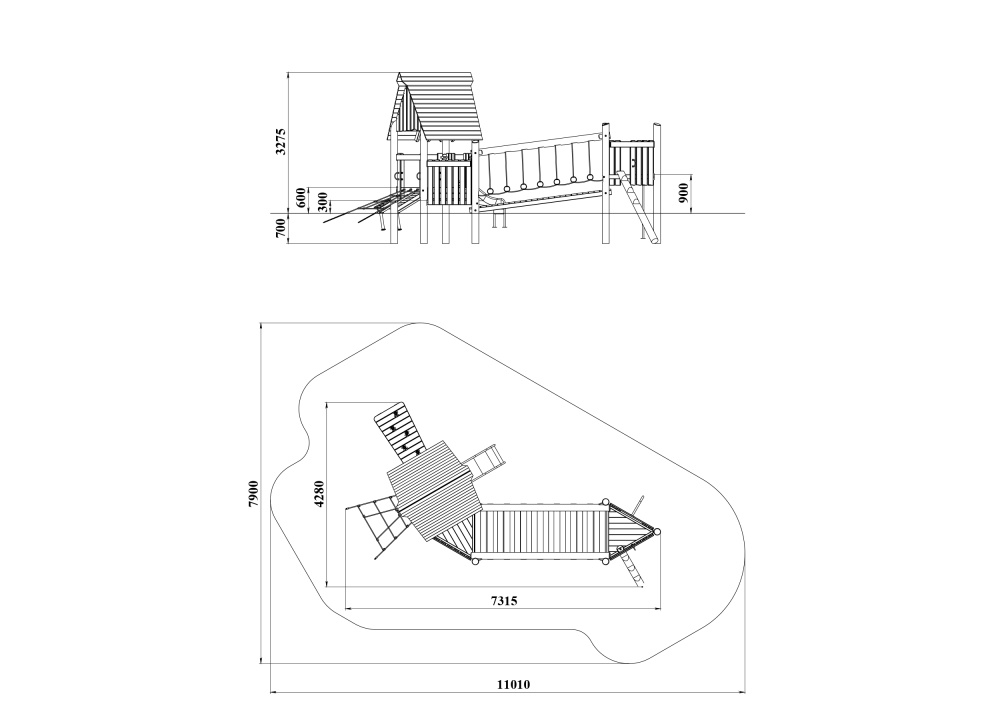 ДП 4.196 Комплекс с горками