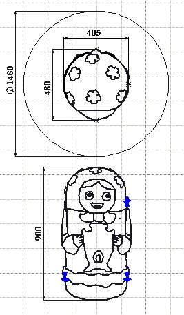 РМФ 4.611 Матрешка большая