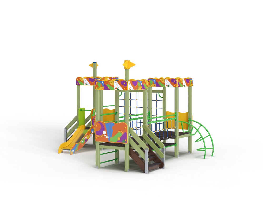 ДИК 3.121 Детский игровой комплекс Граффити Н=700 мм