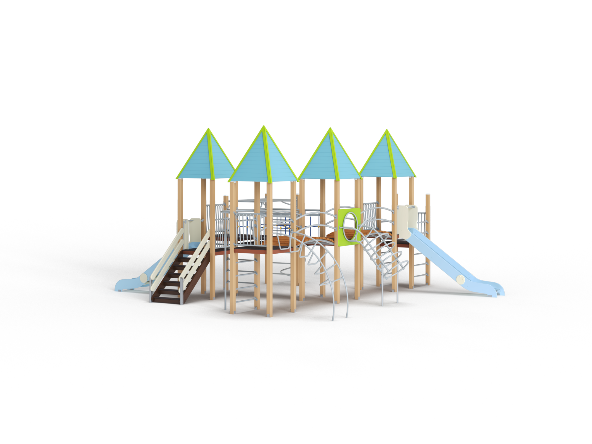 ДИК 4.171-ДПК Детский игровой комплекс Н=1200 мм, 1500 мм