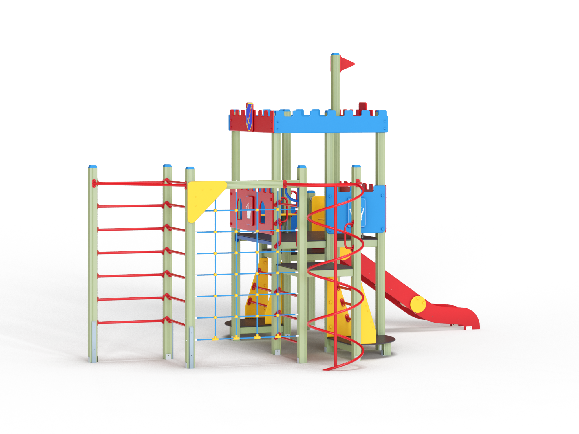 ДИК 9.122-ДЕРЕВО Детский игровой комплекс Н=1200 мм