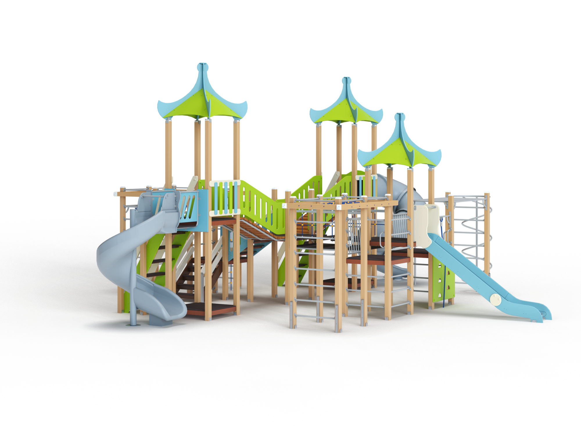 ДИК 5.053-ДПК Детский игровой комплекс Н=1500 мм, 1800 мм, 2000 мм