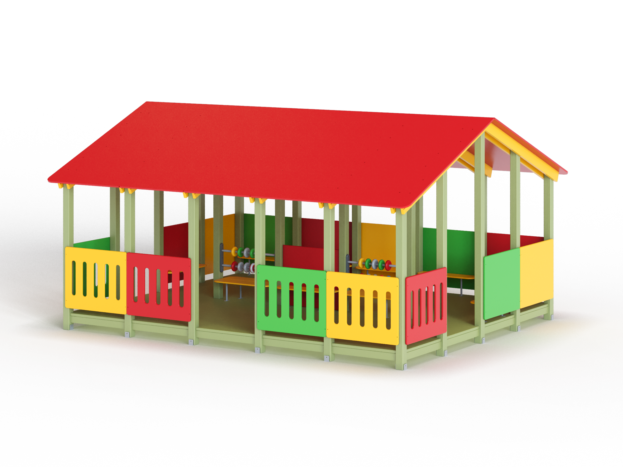 МФ 5.192-ДЕРЕВО Веранда деревянная 5х4