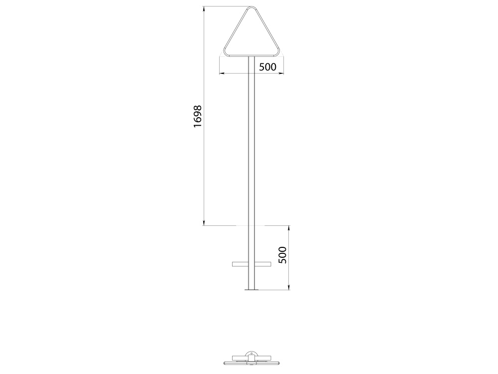 ДОУ 6.49 Знак Внимание Пешеходный переход (1.22)