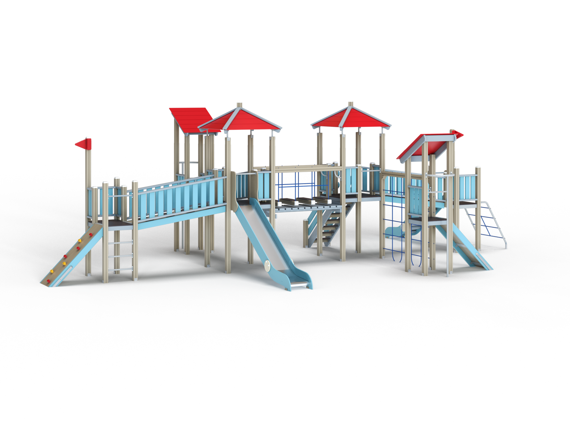 ДИК 5.11 Детский игровой комплекс Н=1200 мм, 1500 мм