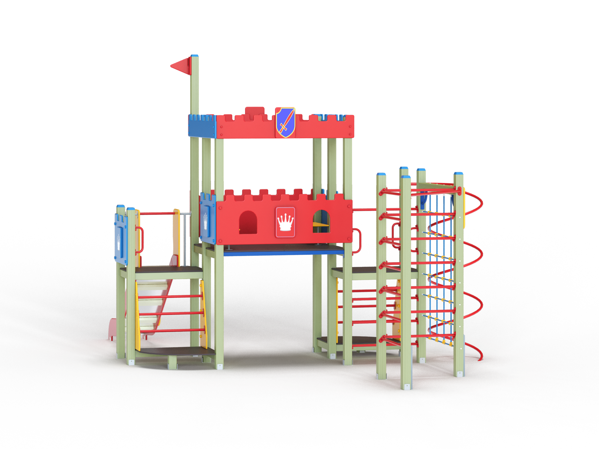 ДИК 9.122-ДЕРЕВО Детский игровой комплекс Н=1200 мм