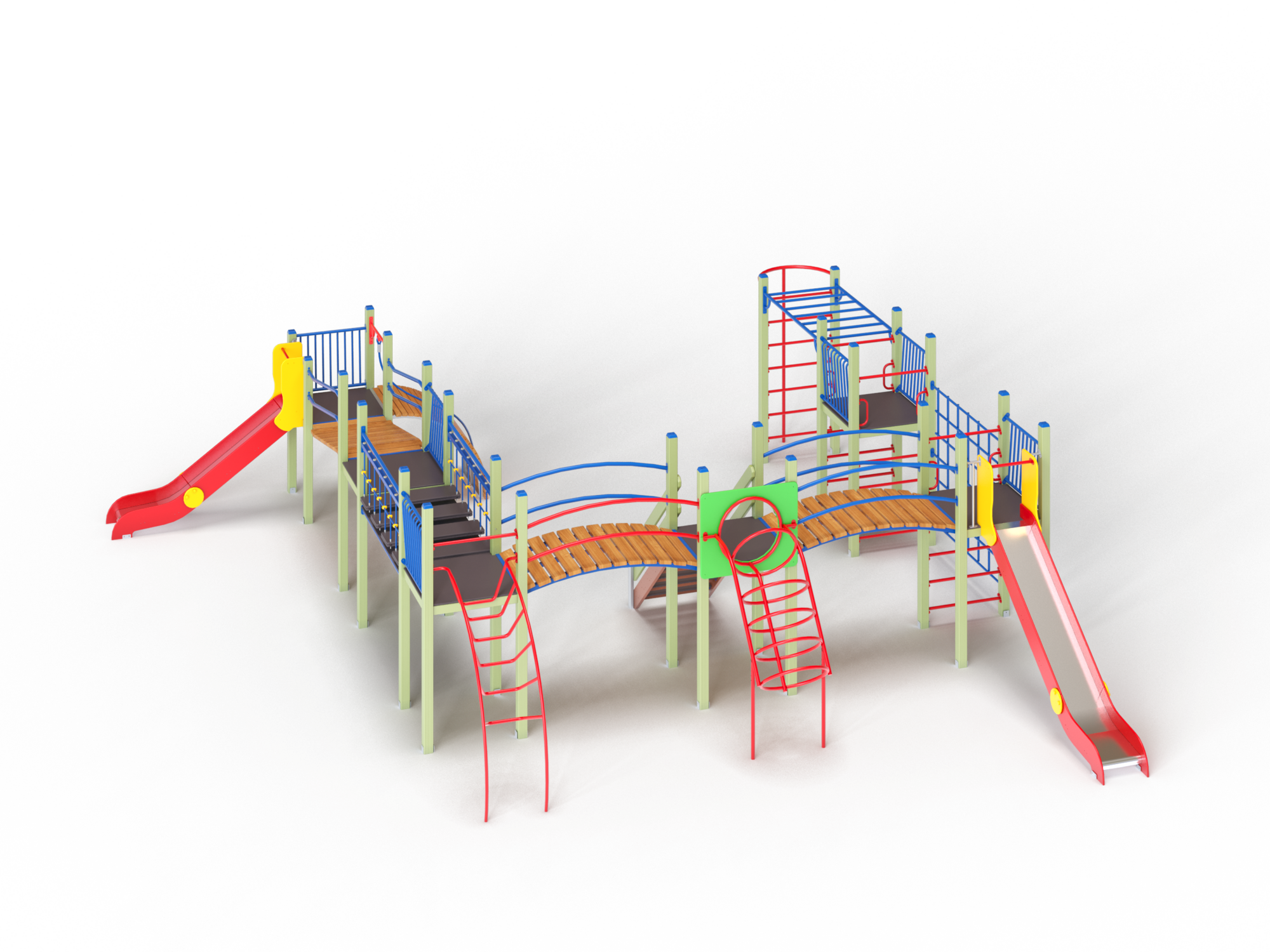ДИК 5.01-ДЕРЕВО Детский игровой комплекс Н=1200, 1500