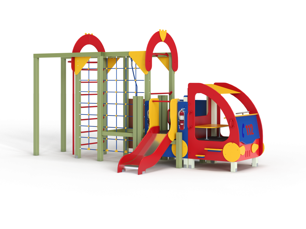 МФ 4.022 Машина с горкой Н=700