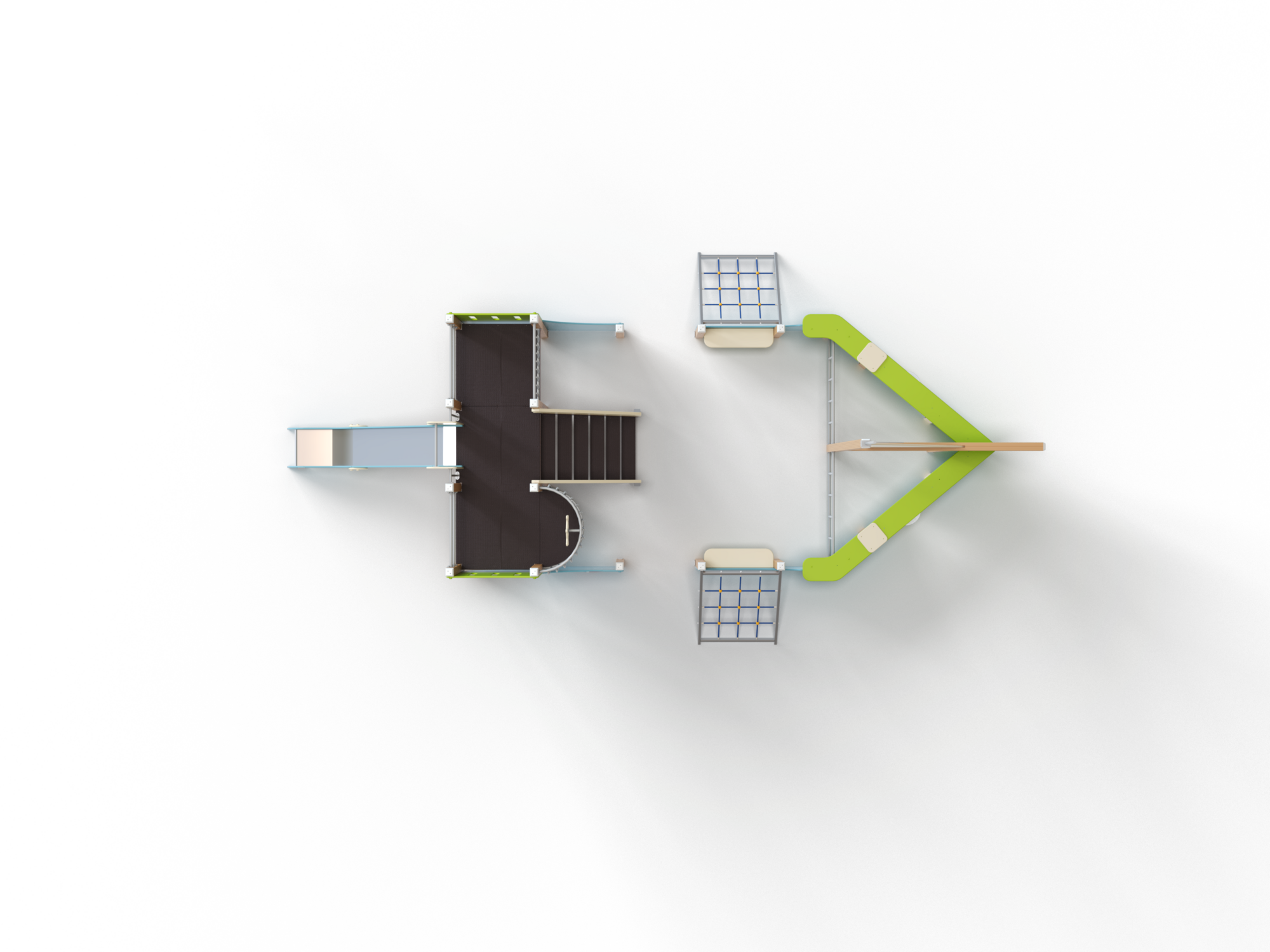 ДИК 3.09-ДПК Детский игровой комплекс Н=1200 мм
