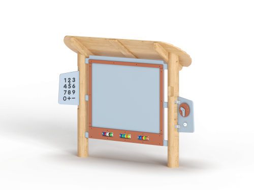 ДОУ 7.140-В02 Доска для рисования на бревнах