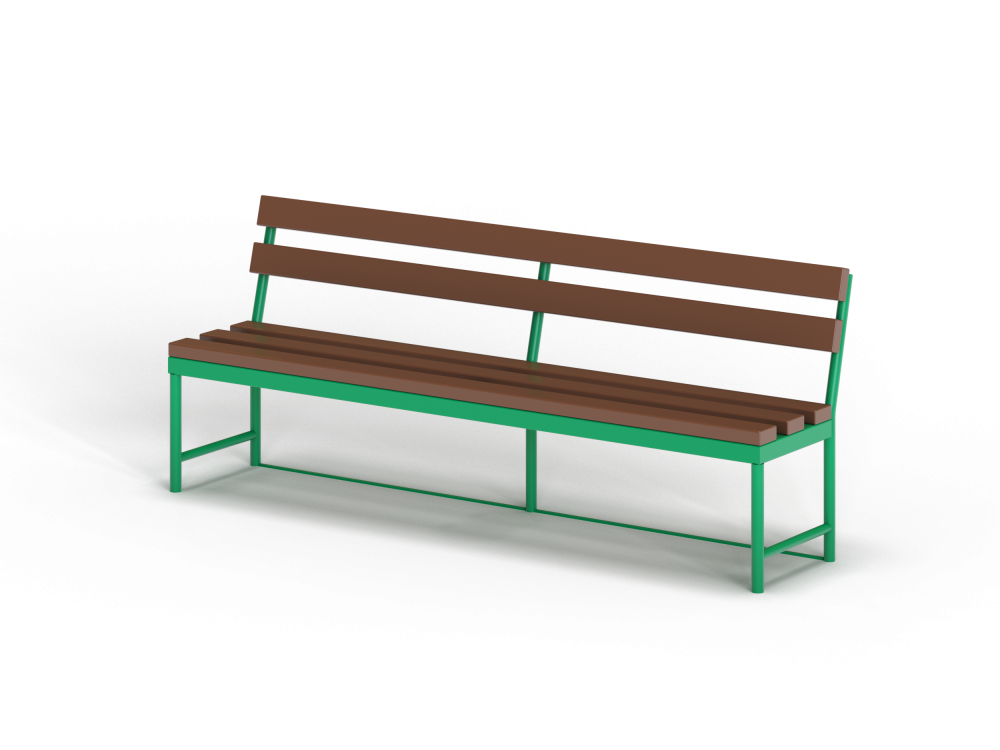 МФ 1.03 Лавочка со спинкой