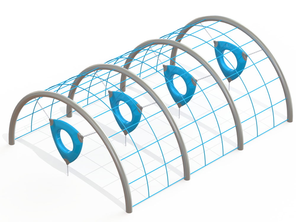 УК 7.911.01 Флекс гимнастический туннель нерж