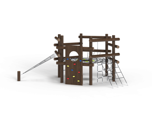 ДП 3.161-К Комплекс для лазания на бревнах