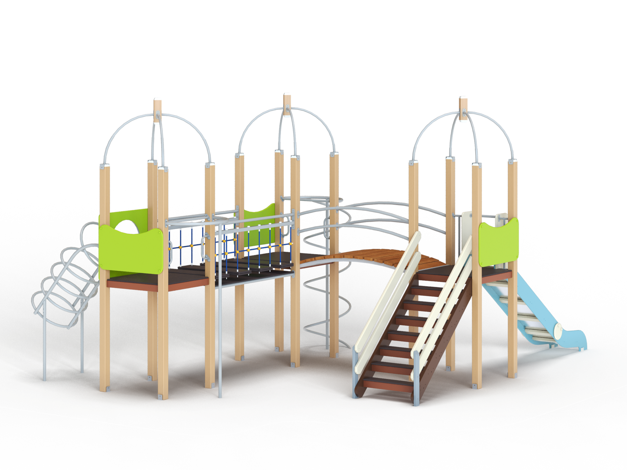 ДИК 3.165-ДПК Детский игровой комплекс Н=1500 мм